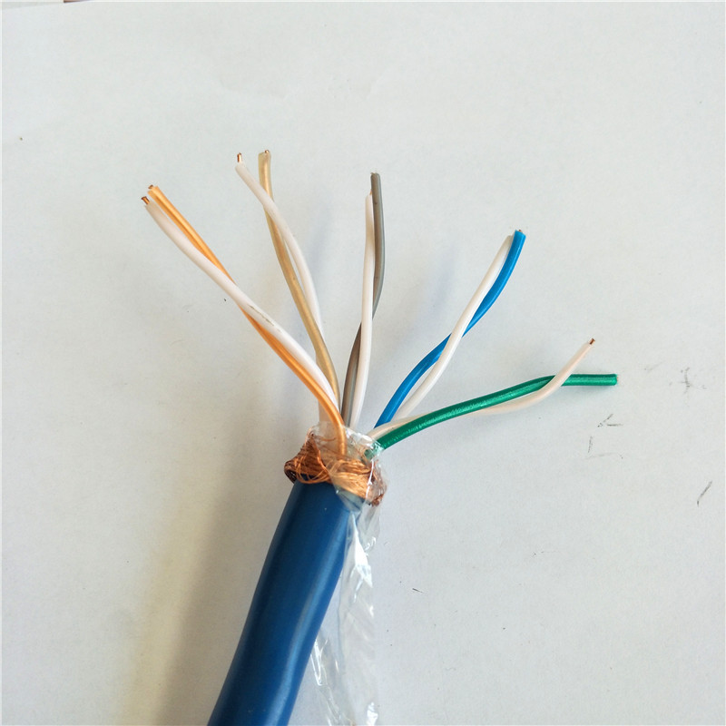 矿用通信屏蔽电缆MHYVP 1*2*7/0.37绞对铜芯电缆