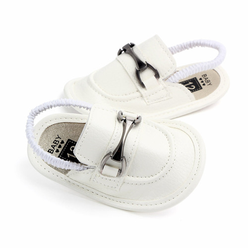 Children's Slippers 0-1 Male Baby Home Floor Shoes Spring and Autumn PU Soft Bottom Anti-Slip Baby Slippers 2082