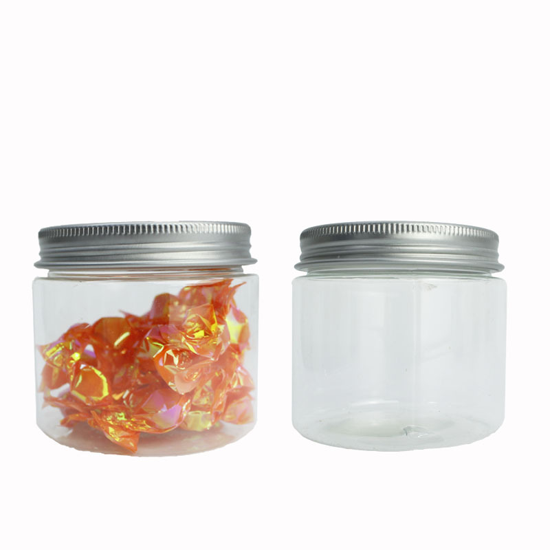 厂家直供PET塑料罐 糖果包装罐 食品包装罐