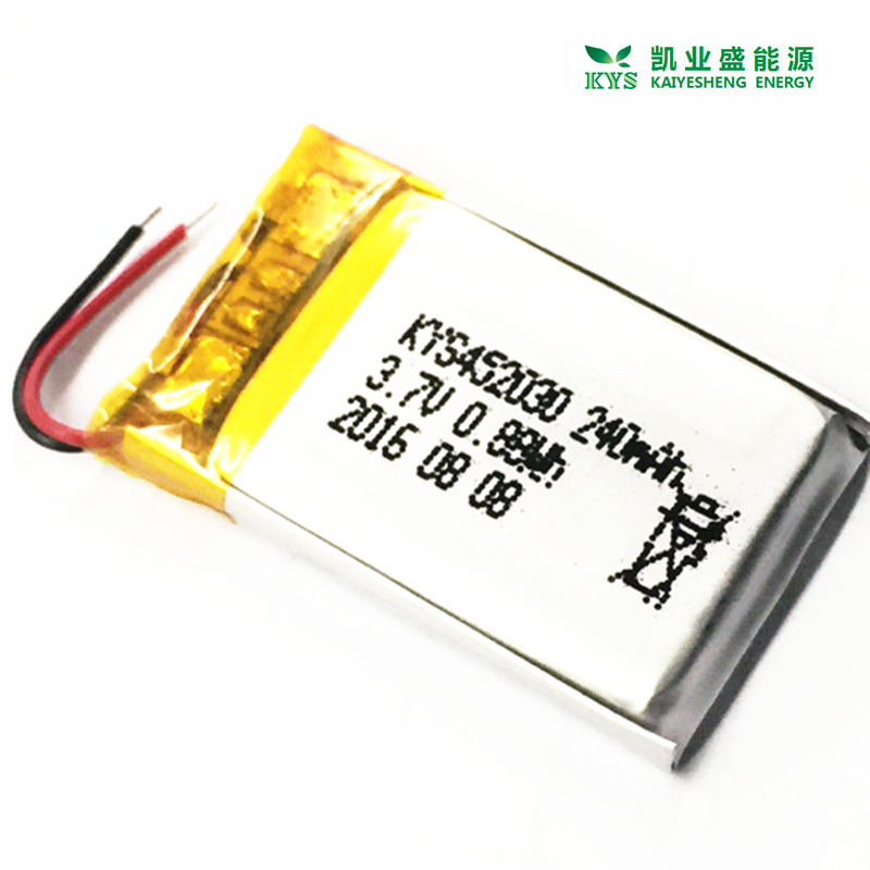 聚合物452030 472030 482030 3.7V 220mAh CE认证移动支付锂电池