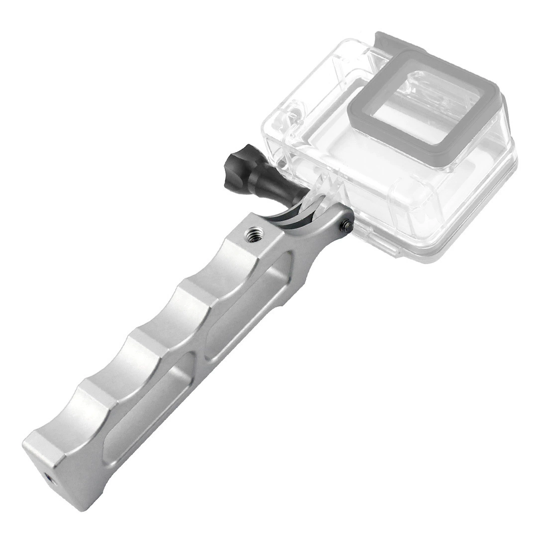 Подходит для камеры Gopro Hero 13/12, теневые камни, CNC алюминиевый сплав, одноручная рукоять 1/4 зубчиковая селфи-ручка