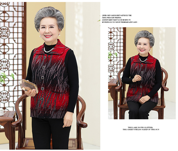 Gilet femme MOUTON ROUGE en Tricot - Ref 3317769 Image 11