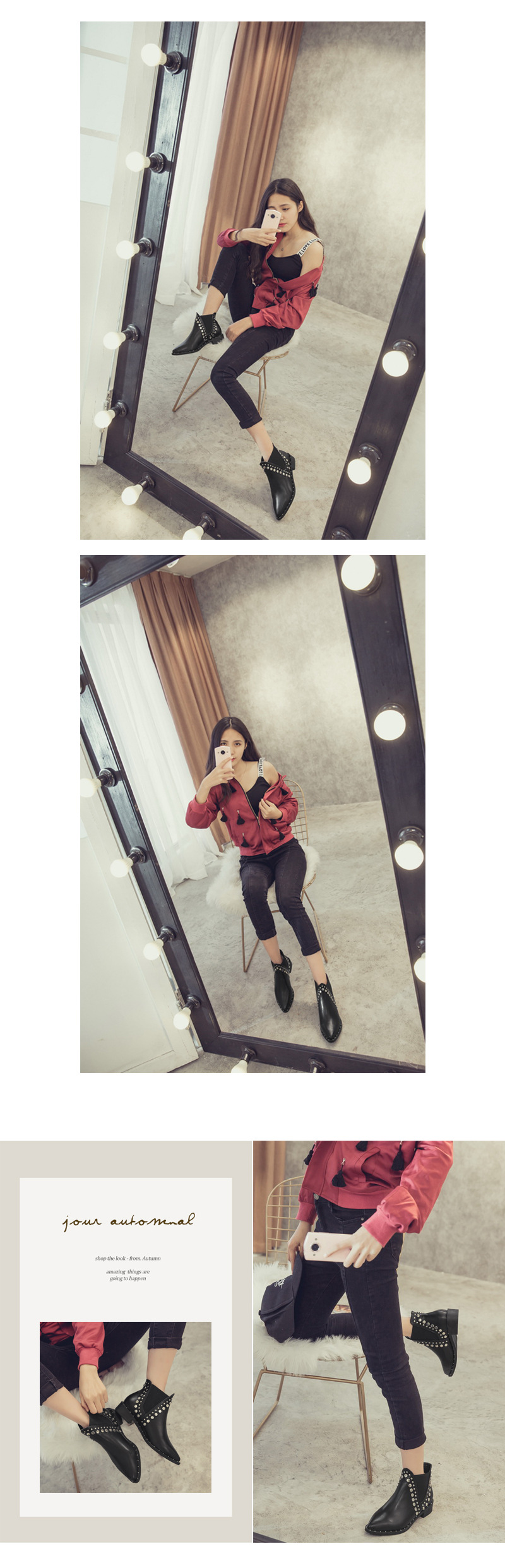 Bottes femme MICRO-AMOUREUX en Microfibre - Ref 3355237 Image 11