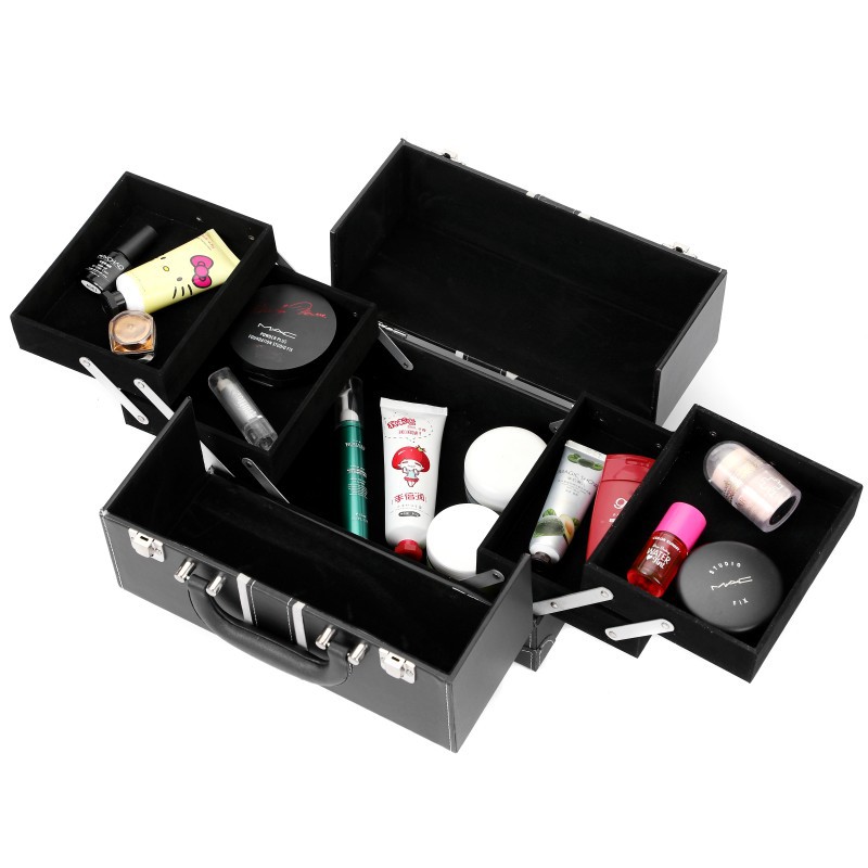 2018新款纹绣工具箱手提便携跟妆师专业化妆箱女化妆师专用大容量|ru