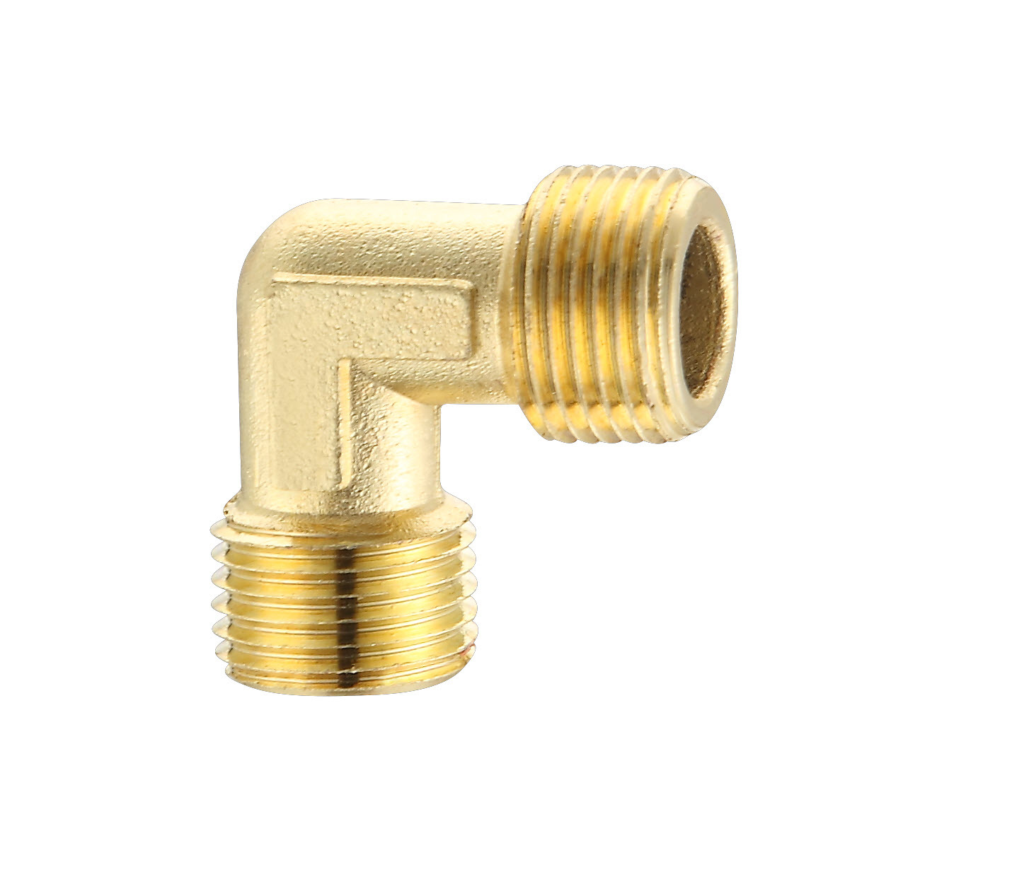 嘉奔泵业供应空压机配件弯头 16*1.5弯头锌合金（镀铜）气管接头