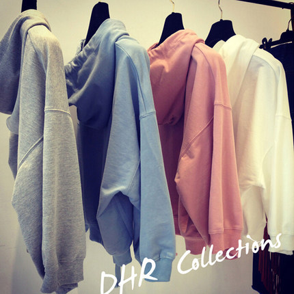 2018秋季韩范连帽套头长袖薄款外套韩版宽松学生上衣女 一件代发