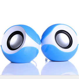 批发大眼妹小音响 笔记本音箱 台式电脑USB小音箱低音浑厚