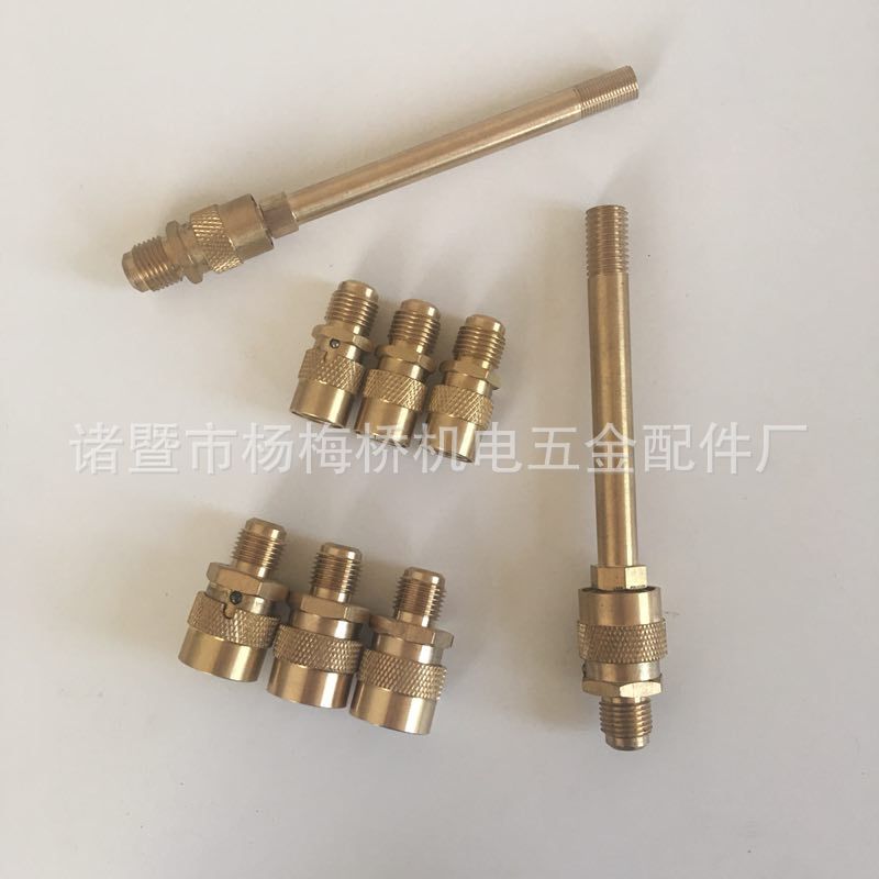 诸暨厂家供应胶管接头 液压接头 黄铜液压接头 液压快速胶管