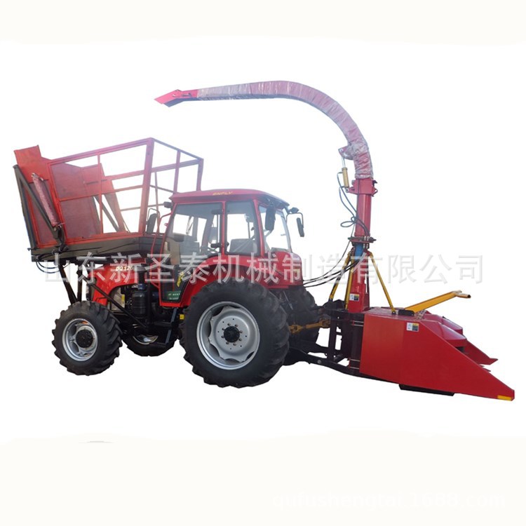 联合改装青储收割机   玉米秸秆粉碎青贮机青饲料收获机