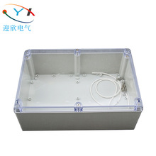 廠家供應240*160*120mm上蓋透明儀表盒電纜接線盒IP65塑料防水箱