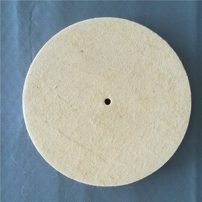 台磨機中細平行羊毛輪優質耐磨高密度羊毛輪不鏽鋼鏡面毛氈抛光輪