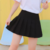 skirt 2018 Women's wear Spring and summer Korean Edition Women's wear Pleated skirt Paige Show thin student Short skirt One piece On behalf of