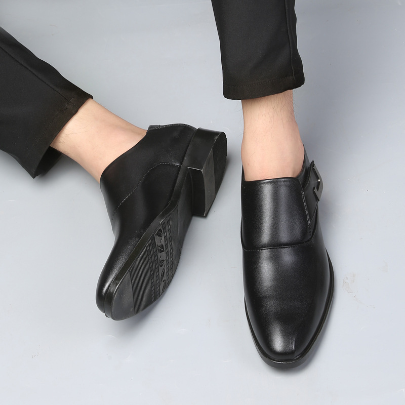 New Versatile Large Leather Business Dress Men's Feet Wedding Shoes_vogvips.com