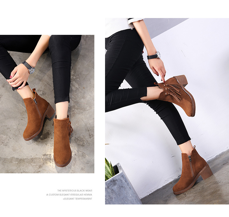 Bottes femme en En cuir - Ref 3355172 Image 15