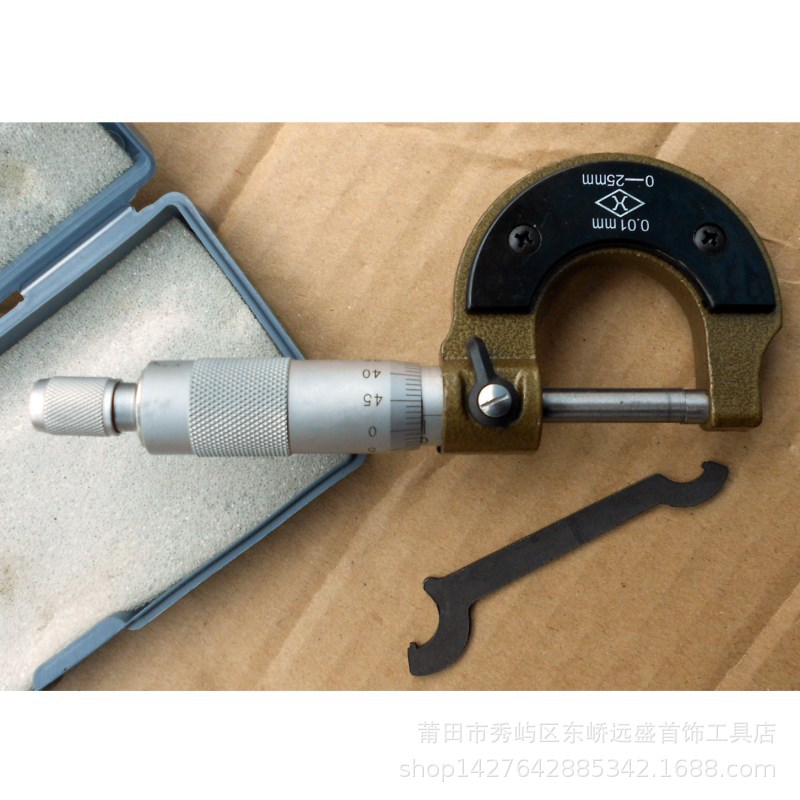 厂家低价批发 千分尺 外径千分尺 千分尺0-25mm 测微器 量大从优