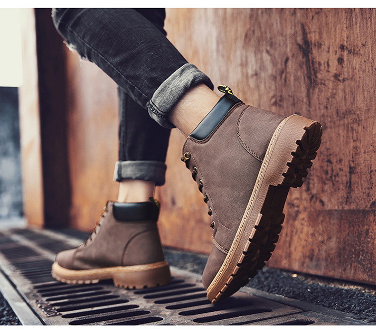 Brown Martin Boots