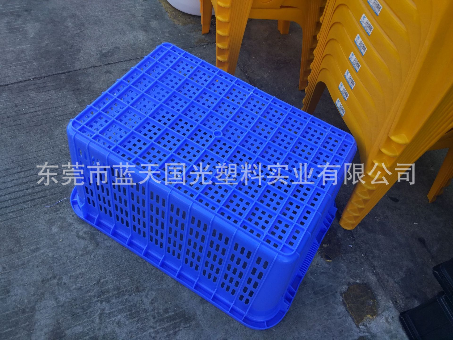 网格透气性加厚耐磨耐摔塑料菜萝 蔬菜运输专用塑料周转萝塑料萝