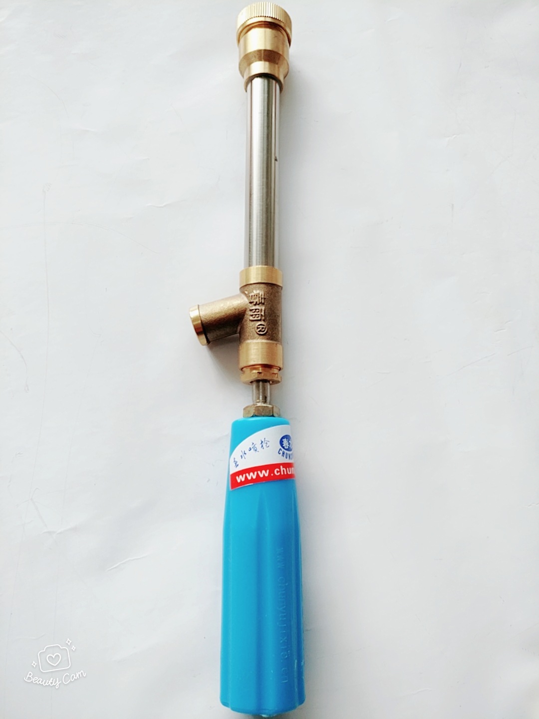 供应批发农业园林电动喷雾器打药泵打药喷枪  40春水加重铜扣喷枪