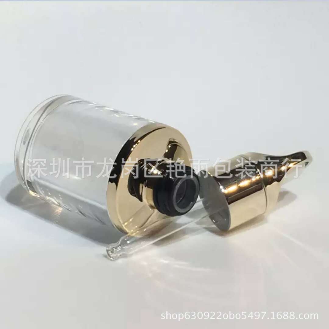 现货亚克力纹绣色料 精华分装瓶精油瓶指甲油瓶