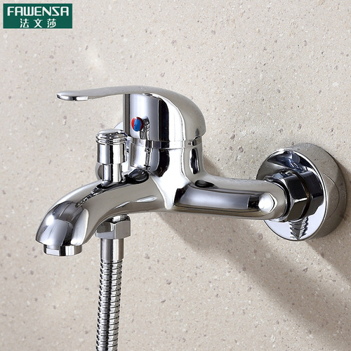 Bathtub faucet, Shendas shower faucet, three-way hot and cold mixing valve, sanitary ware manufacturer