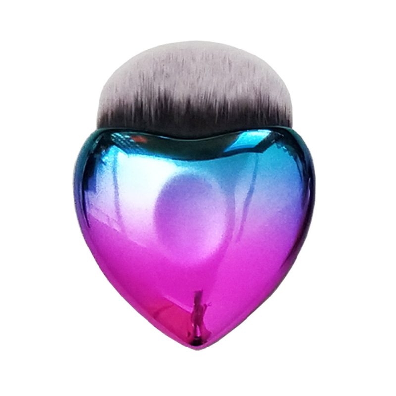 Heart-Shaped Makeup Brush - Image 2