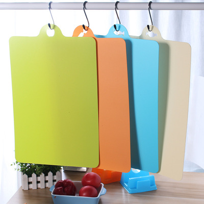 X Curved cutting board Kitchen Bend wear-resisting Soft classification chopping block suspension Cutting board