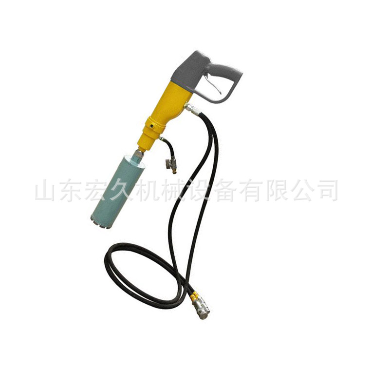 手持液压岩心钻 消防水泥混凝土液压岩心钻 便携式液压岩心钻