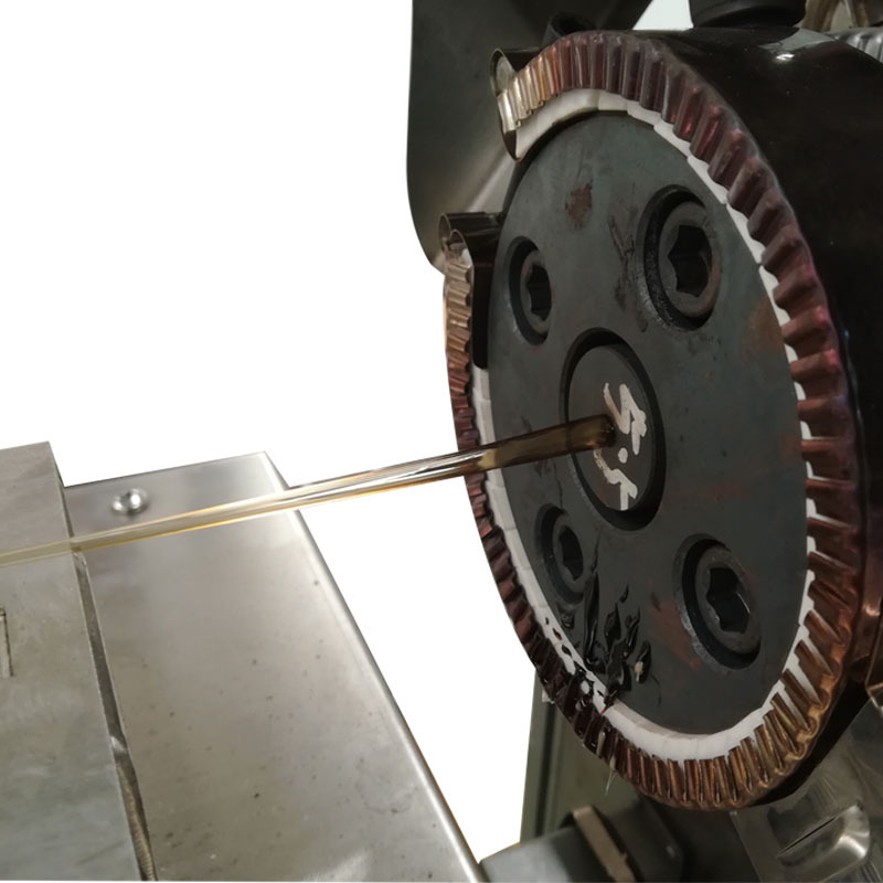 高精密PEEK管挤出生产线 精密塑料管材生产设备 高温管材挤出机