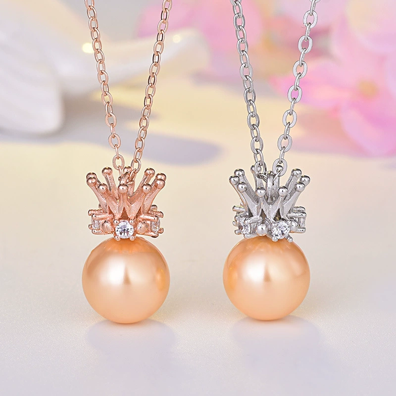 Класс pendant, ожерелье, цирконий из жемчига, каменная инlay, цепочка для ключевого мешка, свитер, серебряная замок, оптовая