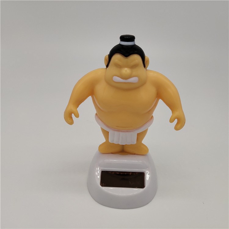 大力士摇摆件太阳能公仔摇摆日本相扑手汽车内饰摆件车饰便宜详情11
