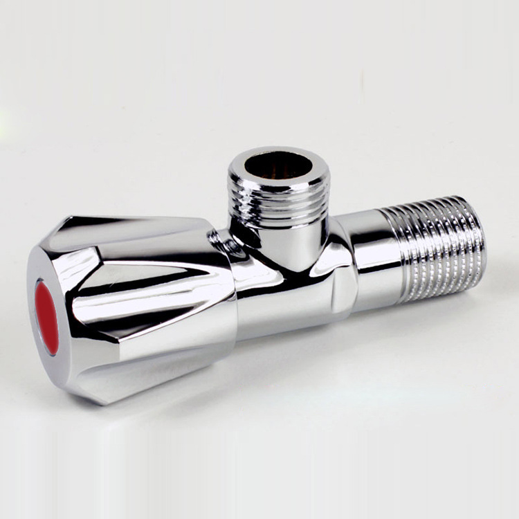 铜体锻压1/2三角阀 截止阀座便控制阀厂家销售|ms