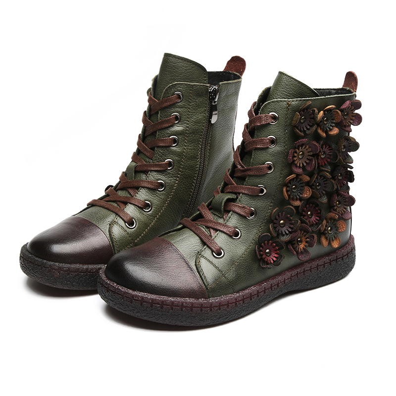 Bottes femme en En cuir - Ref 3355378 Image 5