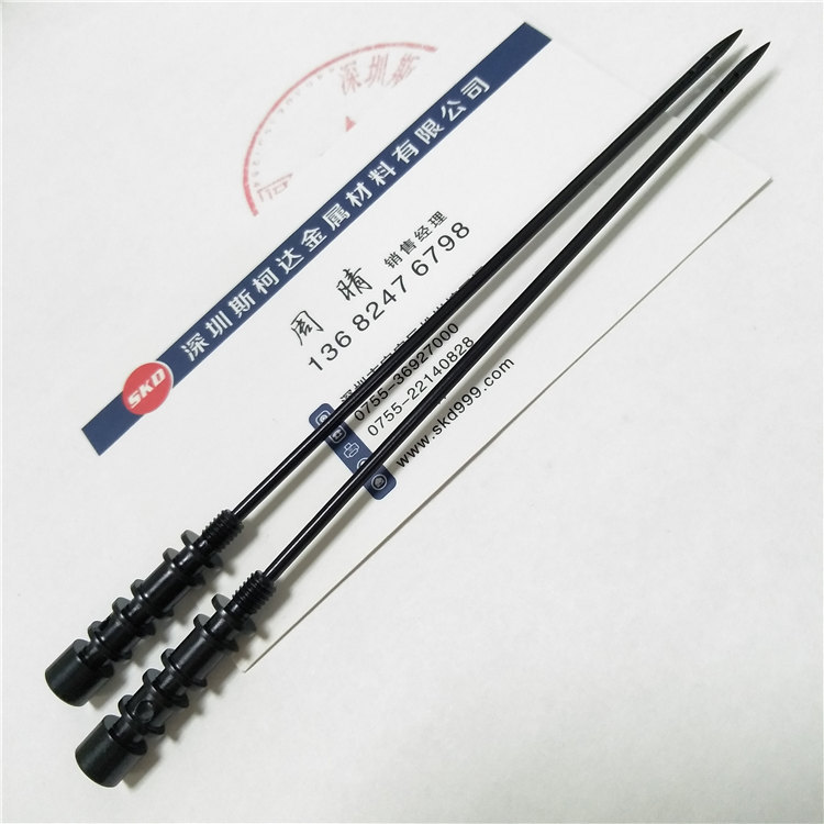 充气针铁氟龙涂层304不锈钢毛细管缩尖打孔加工红酒充气针铁氟龙