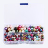 Glossy round beads from pearl, accessory, 4-10mm