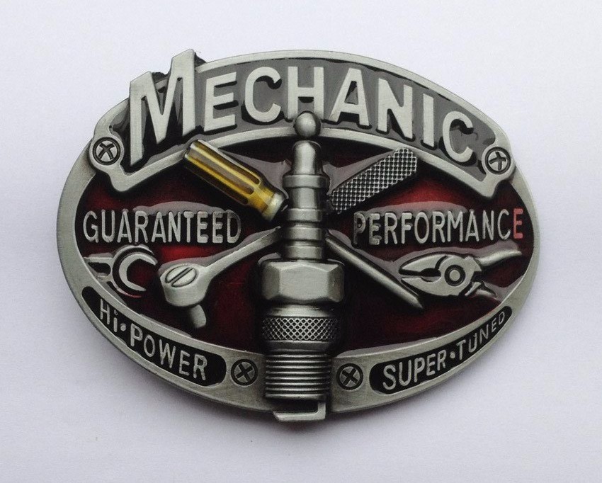 Hebilla del cinturón del mecánico de la aleación del cinc, Venta caliente europea y americana, Artículo No.: descuento HX-F03 de la gran cantidad