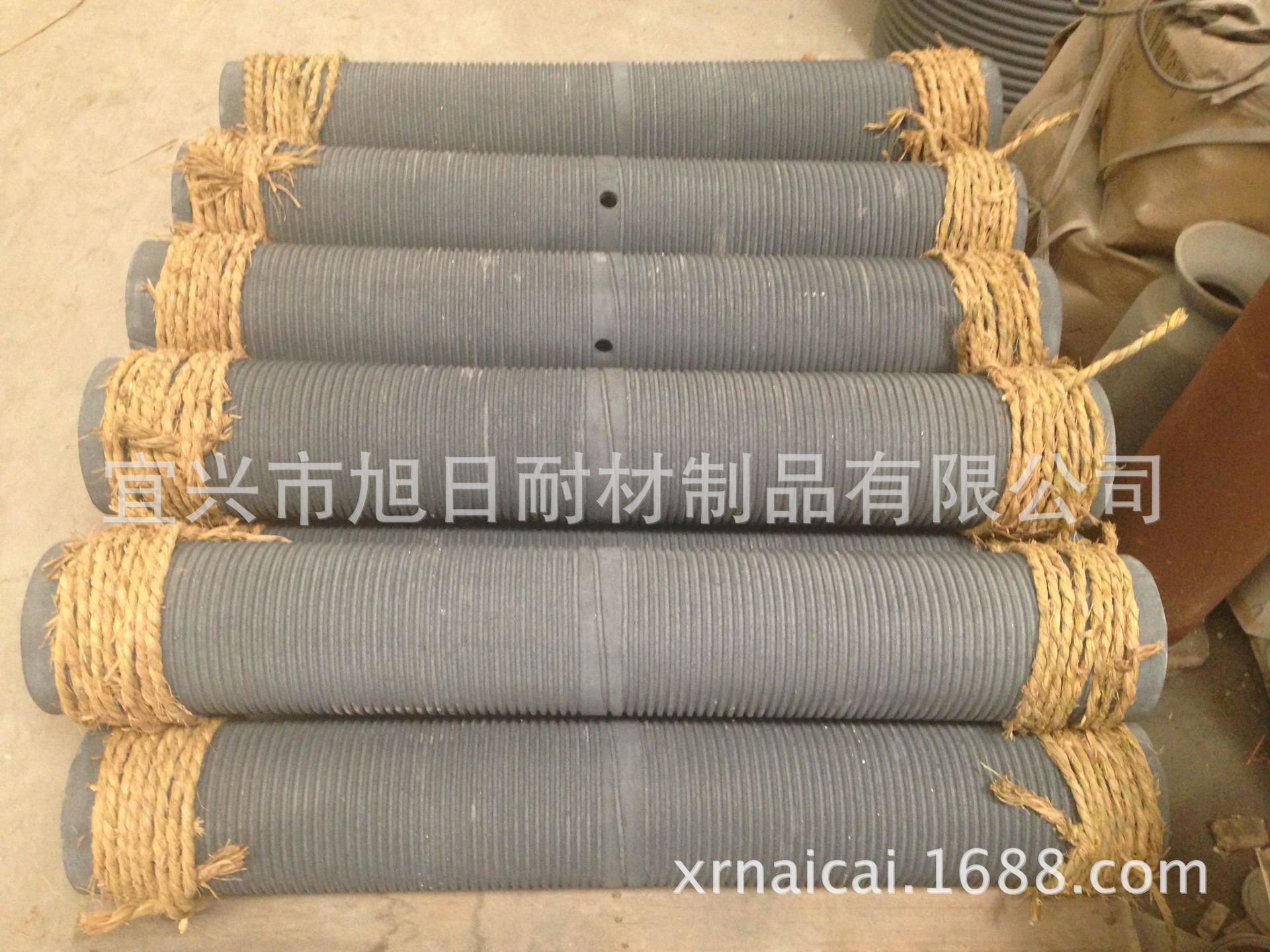 厂家供应煤焦反应炉用炉管 碳化硅外丝管 刚玉外丝管 刚玉炉管