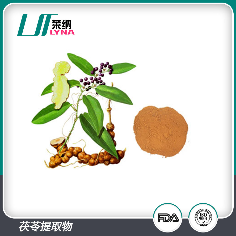 茯苓提取物 30%含量植物提取保健食品原料辅料 现货包邮供应厂家