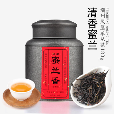 厂家直销凤凰高山单丛茶乌岽单枞 清香蜜兰香型乌龙茶灌装180g|ms