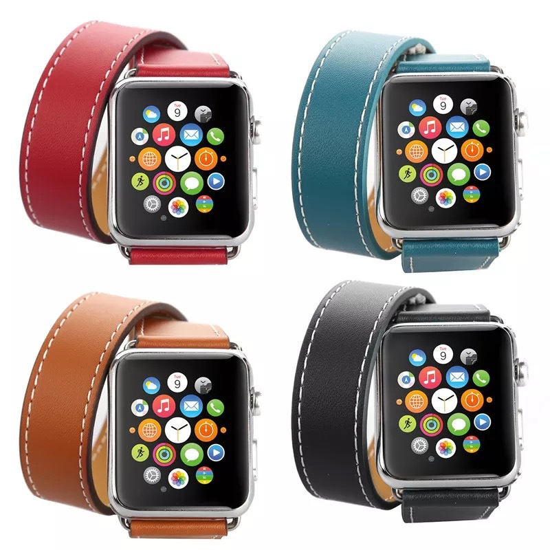 Leather Watch Band Image 3