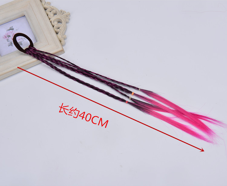 迷茫日用百货彩色假发辫子