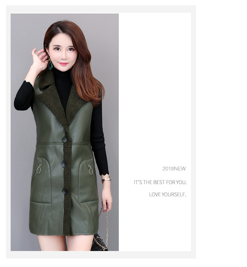 Gilet femme en Cuir PU - Ref 3318518 Image 25