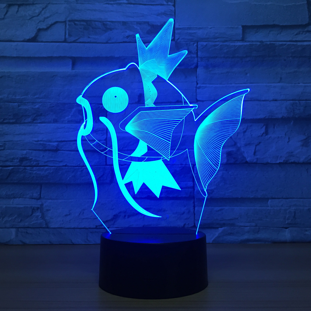 3d小夜灯 七彩触控遥控3d灯