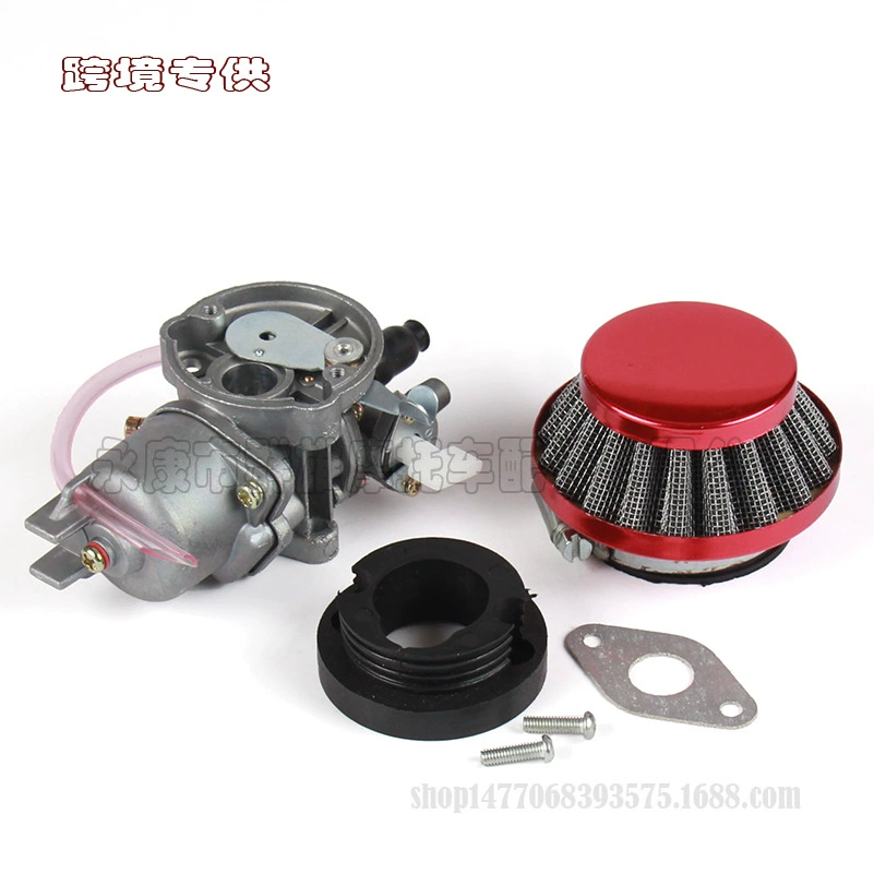 Мини-мотоцикл аксессуары 47CC 49CC небольшой спортивный автомобиль небольшой карбюратор для бездорожья с прокладкой воздушного фильтра