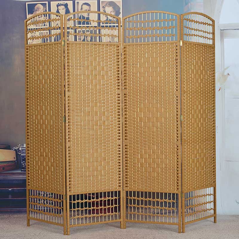 Manufactor Beauty and health Zhisheng manual weave change clothing partition Home Furnishing hotel fold wholesale simple and easy screen