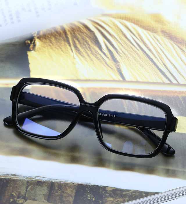 批发时尚男女士超大框防蓝光电脑镜辐射平光眼镜框架眼镜护目镜