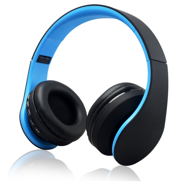 跨境工厂 批发 OE头戴式蓝牙耳机插卡TF无线FM四合一立体声耳机