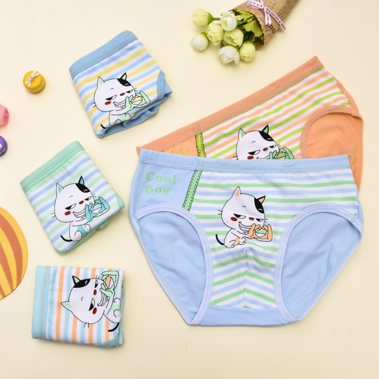 Children's underwear student cartoon boys boxers 991 cotton manufacturers wholesale [inner cool boy]]