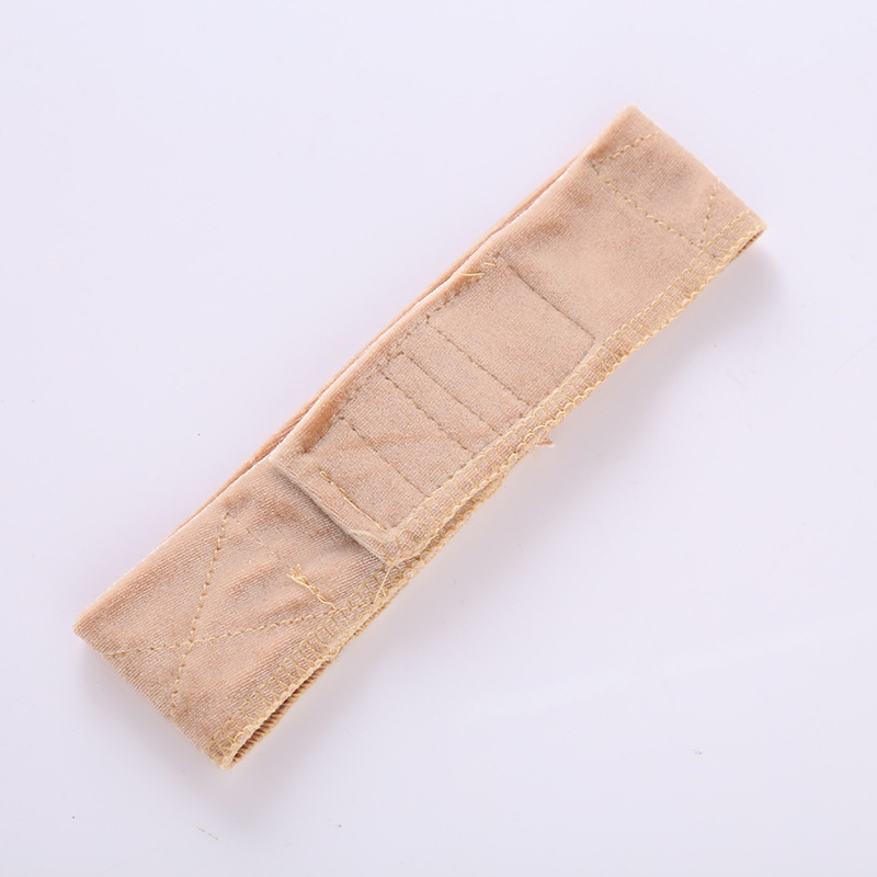 (neutral)Velvet Wig Headband colour->skin colour 46cm