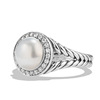 Fashionable jewelry, sophisticated zirconium from pearl, copper silver wedding ring, wholesale