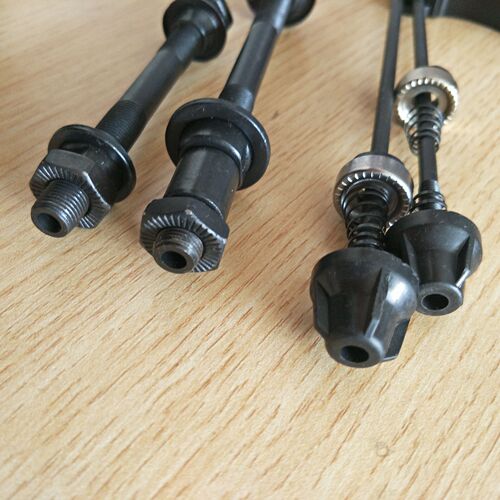 Hollow shaft mountain bike, quick release shaft set, axle skin quick release, hollow shaft quick release rod set